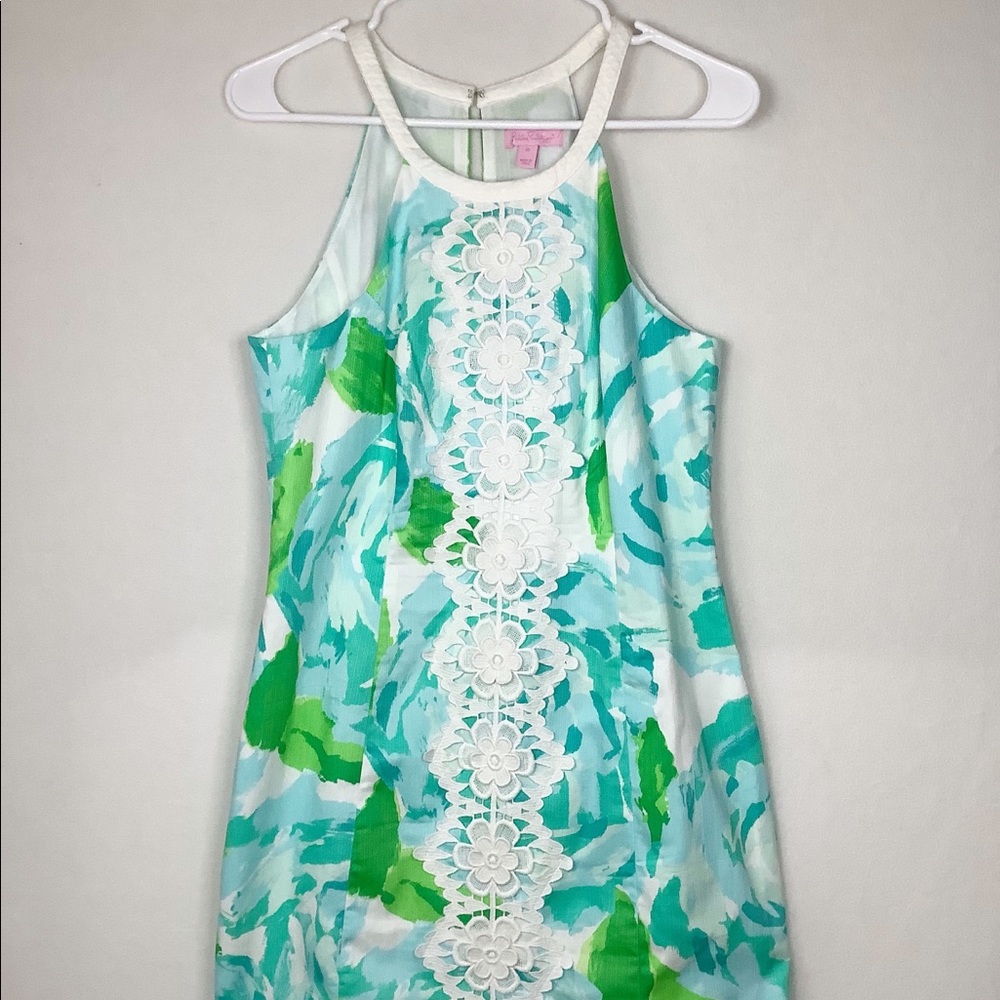 Lilly Pulitzer Pearl Shift Dress 10